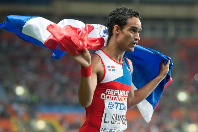 Luguelín Santos fue medalla de plata en los Juegos Olímpicos de Londres. (Fuente externa)