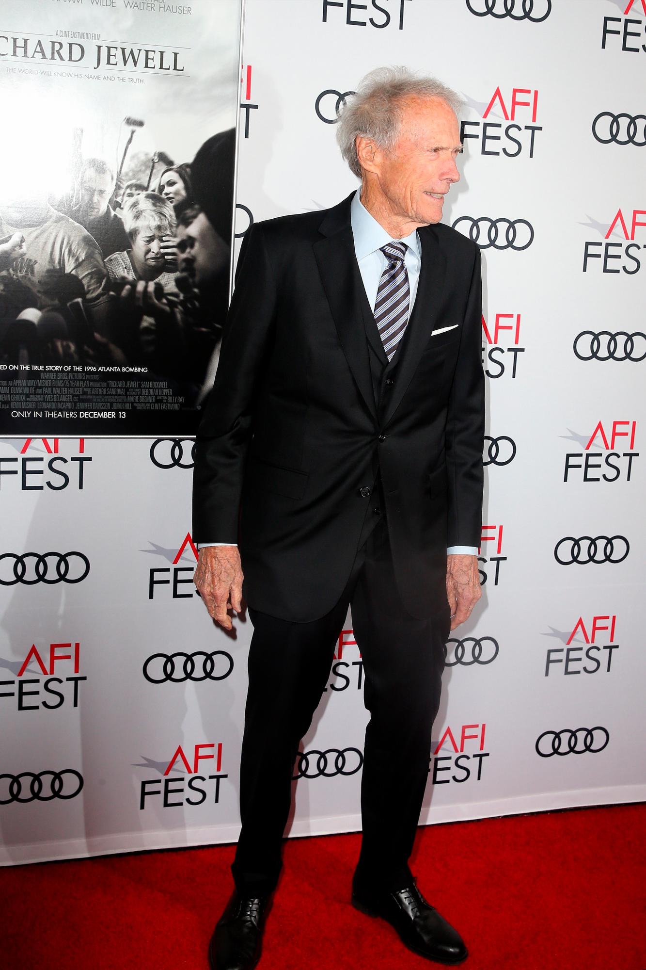 Eastwood en la presentación del filme 'Richard Jewell' en Los Ángeles.