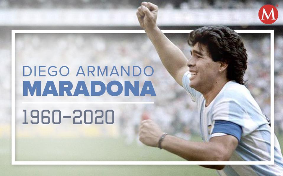 La muerte de Diego Armando Maradona, el 25 de noviembre del 2020, hace un año, motivó mensaje de todo el mundo y llevó dolor al fútbol mundial. (Fuente externa)