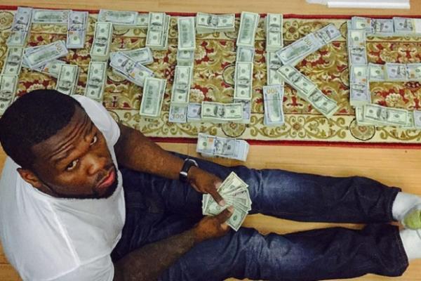 La nevera llena de dinero del “quebrado” 50 Cent