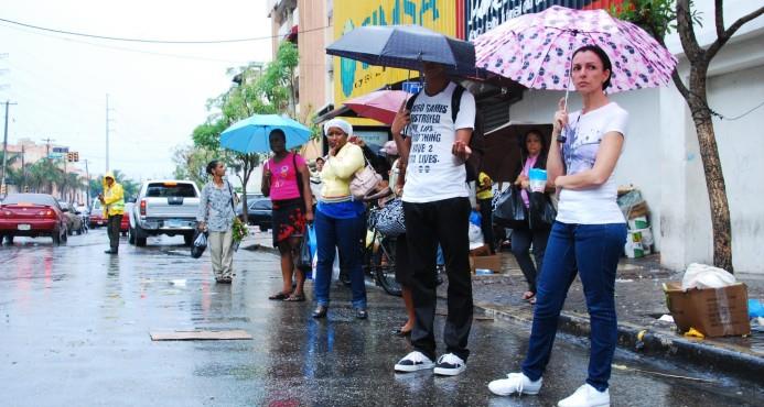 Las lluvias afectarán al Distrito Nacional
