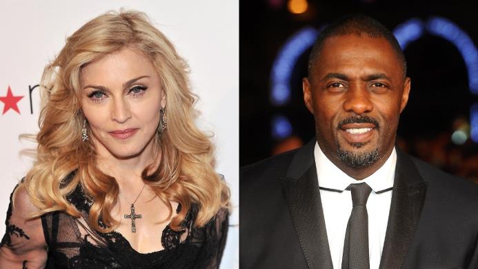 Madonna y el actor Idris Elba