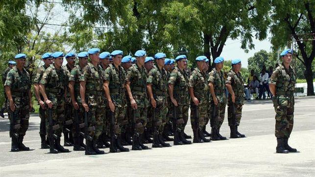 La decisión del retiro de las tropas ya fue anunciada a las Naciones Unidas.