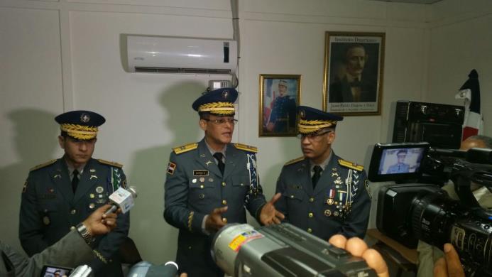 General Alejandro Dipré, subjefe de la Policía Nacional, posesionó esta tarde a los generales.