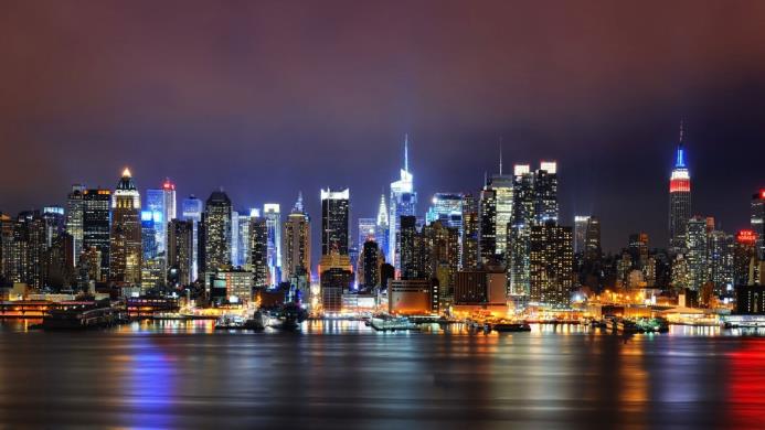 Vista de la ciudad de Nueva York.