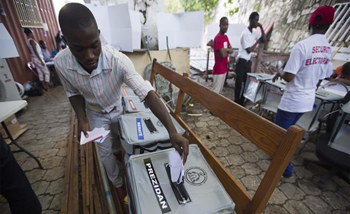 Los haitianos tendrán elecciones el próximo octubre.
