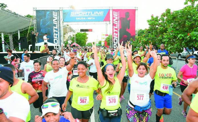 “Santo Domingo Corre 10K, 2016” se celebra tanto en Santo Domingo y Bayahibe, como en Santiago de los Caballeros.