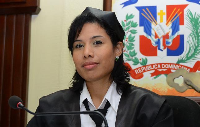 La jueza de la Cuarta Sala de la Cámara Penal del Distrito, Awilda Reyes Beltré.