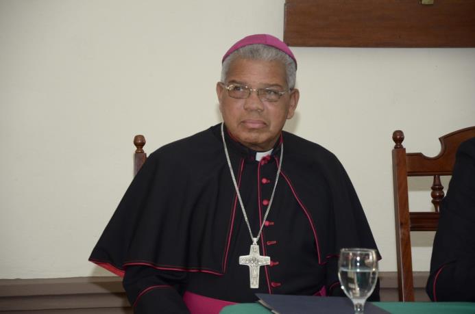 El obispo de la Diócesis San Pedro de Macorís y recién designado obispo de Santo Domingo, monseñor Francisco Ozoria Acosta