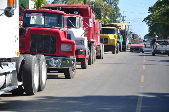 La protesta de los camioneros de Fenatrado duró 27 días.