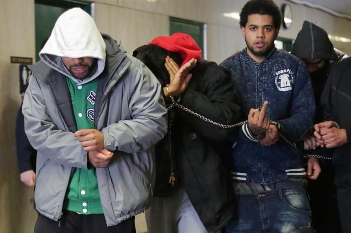 Los hermanos José y Omar Luperón, acusados de encabezar bandas de narcotráfico en Nueva York.