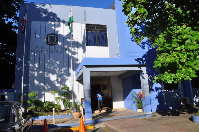 Edificio de la Policía en Puerto Plata