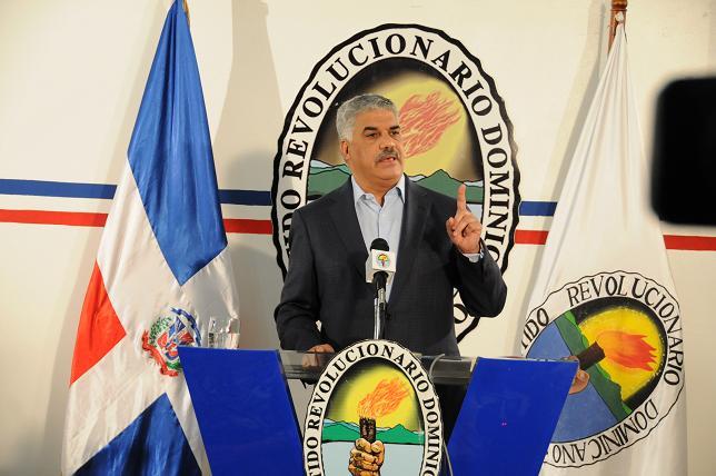 Miguel Vargas Maldonado, presidente del PRD.
