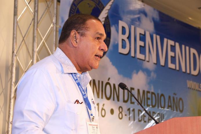 El vicepresidente de la Comisión de libertad de prensa de la SIP para la República Dominicana, Miguel Franjul.