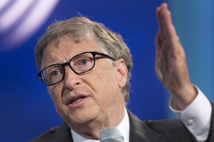 Bill Gates, el multimillonario fundador de Microsoft que creó una fundación de ayuda al desarrollo.