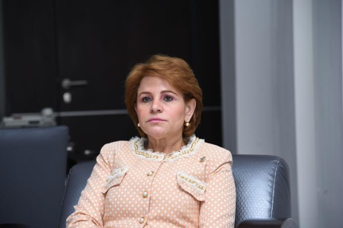 Lucía Medina, presidenta de la Cámara de Diputados.