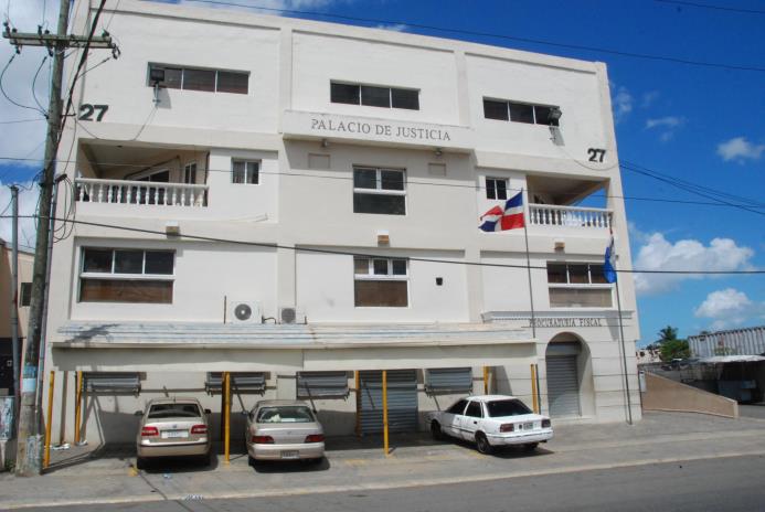 Palacio de Justicia de la provincia de Santo Domingo.