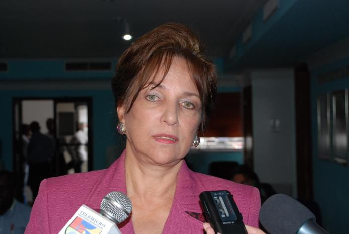 Peggy Cabral es presidenta en funciones del PRD.