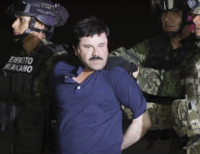 Fotografía de archivo del 8 de enero de 2016 del narcotraficante Joaquín "el Chapo" Guzmán.