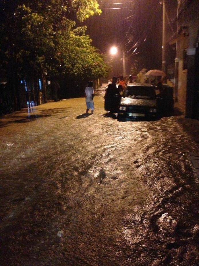 Las lluvias inundaron cientos de viviendas en Puerto Plata 