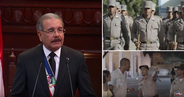 Corrupción y seguridad ciudadana, temas a los que Danilo dedicó más tiempo durante discurso