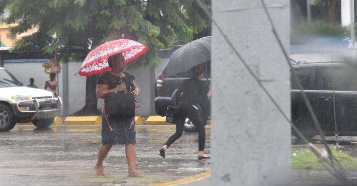 Lluvias en Santo Domingo