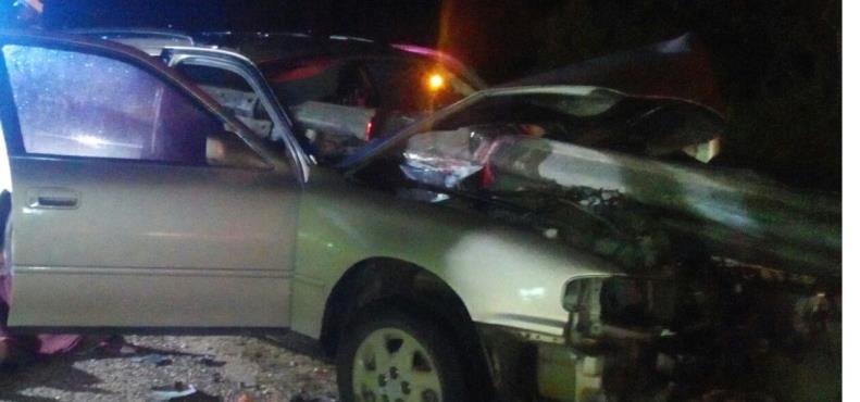 Las víctimas se trasladaban en un Toyota Camry, gris, laca A431964 y se trasladaban de San Pedro de Macorís hacia Santo Domingo.
