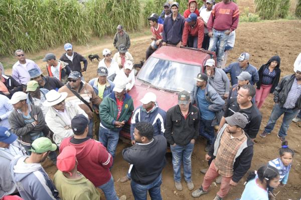 Agricultores de Valle Nuevo se aprestan a llevar protestas al Palacio Nacional