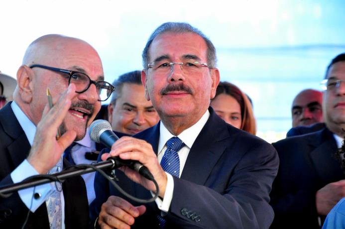 El presidente Danilo Medina 