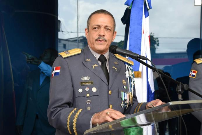 Imagen de archivo del director de la Policía, Nelson Peguero Paredes.