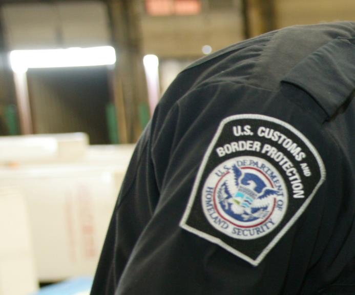 Logo de la Policía de Aduanas y Protección de Fronteras (CBP).