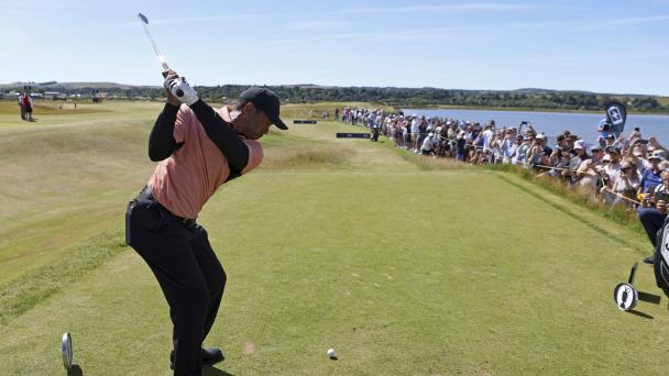 Tiger Woods en Abierto Británico presagia un adiós