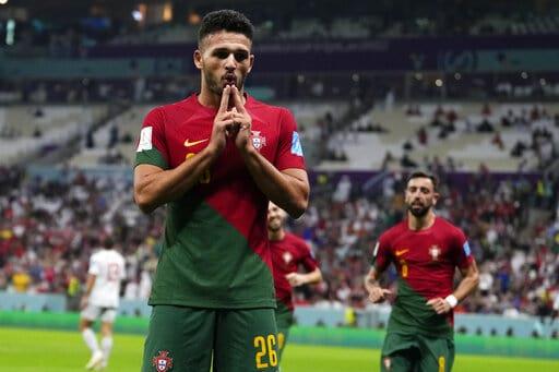 Sin Cristiano, Portugal arrasa a Suiza y está en cuartos