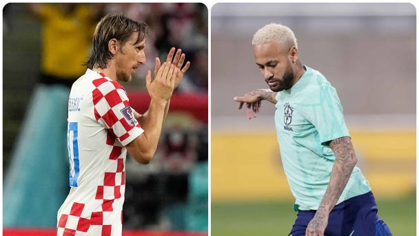 Neymar vs Modric en los 4tos de final en Mundial Qatar 2022