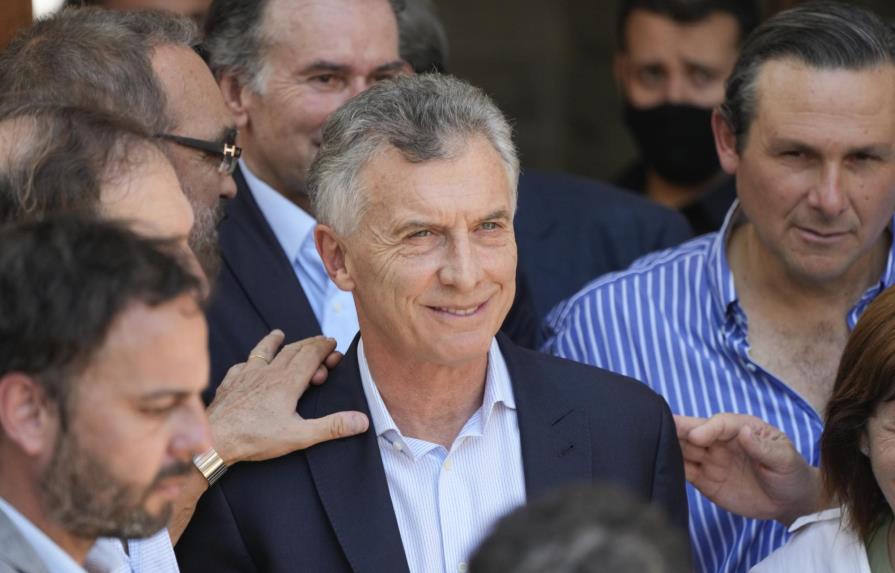 Expresidente Macri niega espionaje ilegal y cuestiona a juez