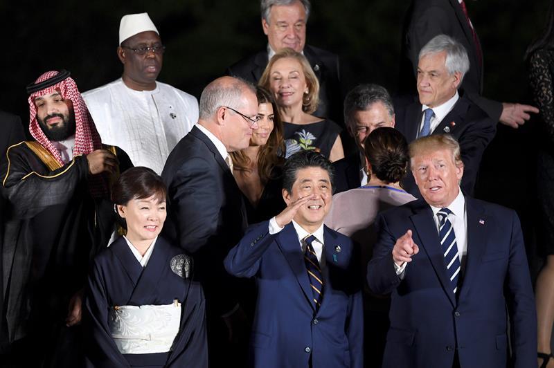 Japón pide resistir la “tentación hacia el proteccionismo” en cumbre de G20