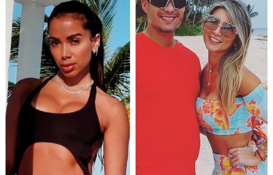 Anitta y Chyno Miranda, dos celebridades que disfrutan de Punta Cana