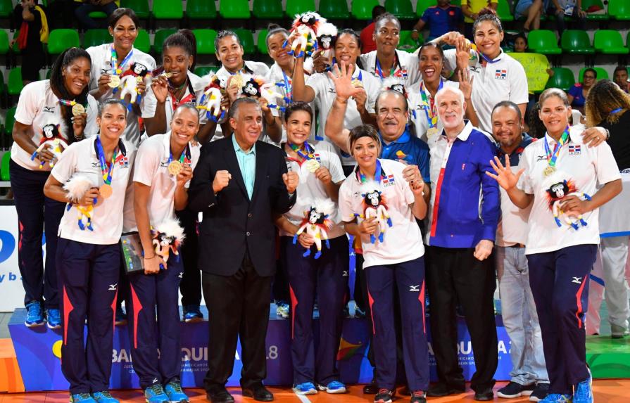 El voleibol dominicano tuvo un 2018 de seis oro y dos de plata