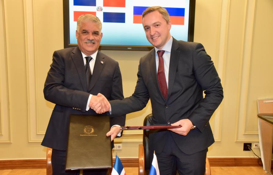 Dominicana y Rusia suscriben acuerdo de cooperación económica