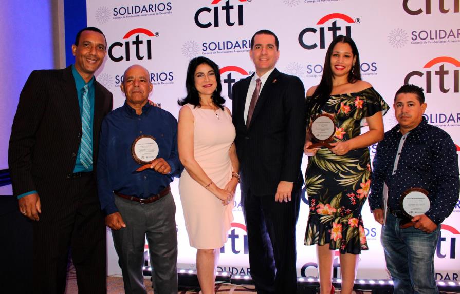 Premios Citi reconoce empresarios de la Fundación Dominicana de Desarrollo
