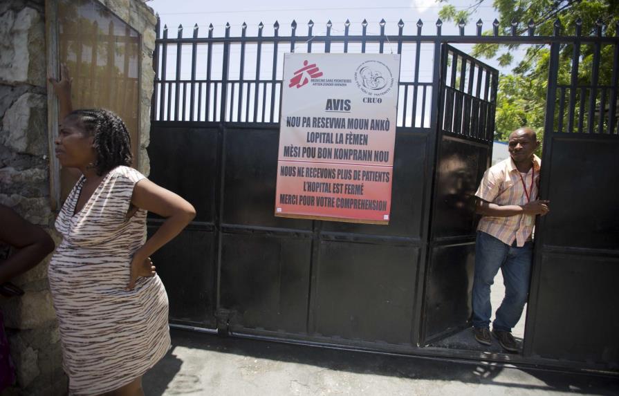 Cierre de hospital de la mujer de Médicos Sin Fronteras deja vacío en Haití