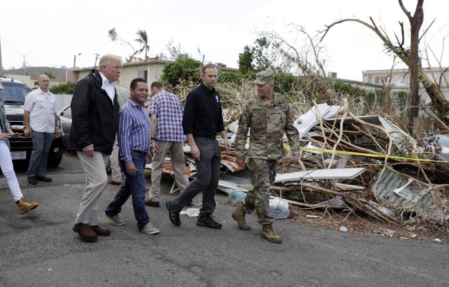 Trump: Puerto Rico no sufre “una catástrofe real” como la del huracán Katrina
