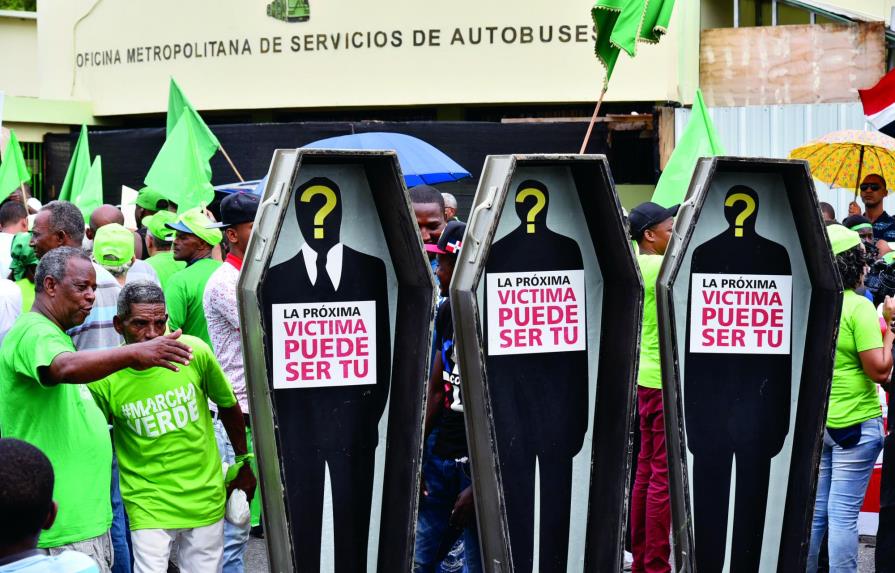 Los verdes volvieron a manifestarse en todo el país contra la corrupción