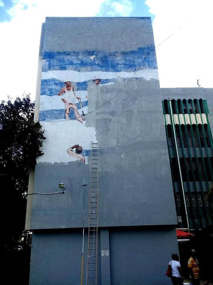 Ante solicitud de Ministerio de Cultura, UTESA restaurará mural de Ángel Haché