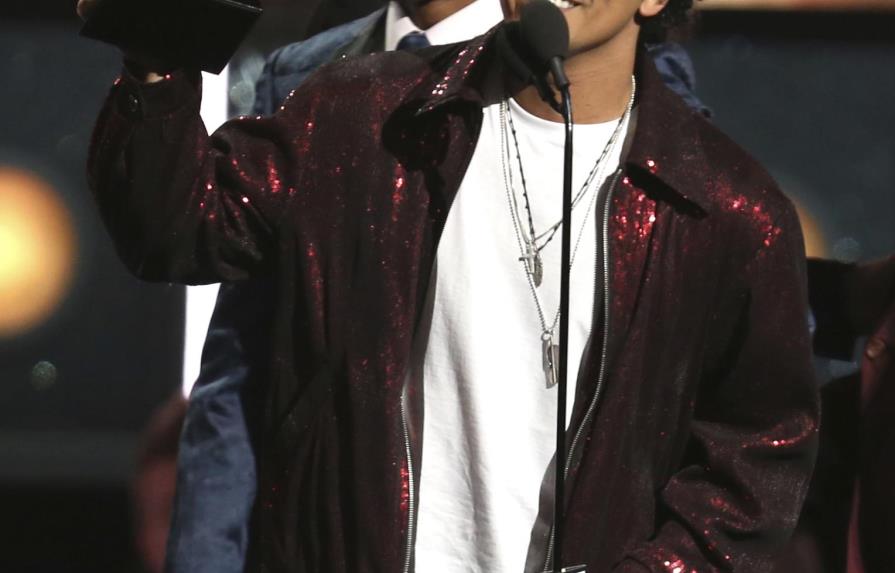 Bruno Mars, el gran ganador de los Grammy