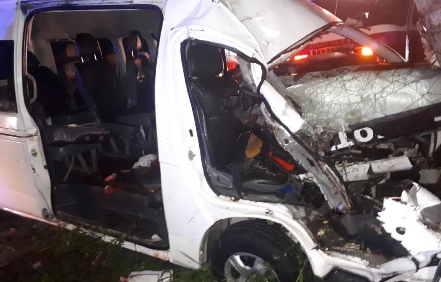 Al menos 10 heridos en accidente en carretera La Otra Banda en Bávaro