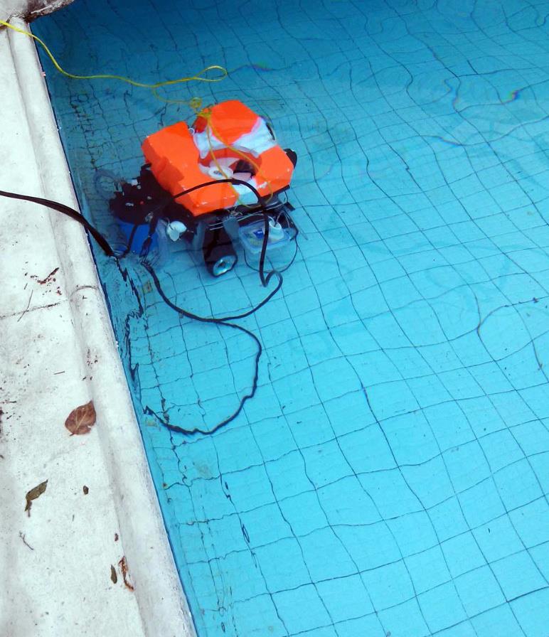 Estudiantes mexicanos diseñan robot capaz de limpiar cisternas y ahorrar agua