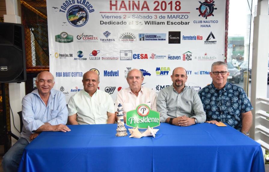 El Club Náutico de Haina espera unas 20 lanchas en  torneo pesca
