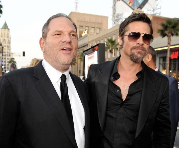 Brad Pitt producirá la película sobre el caso Weinstein