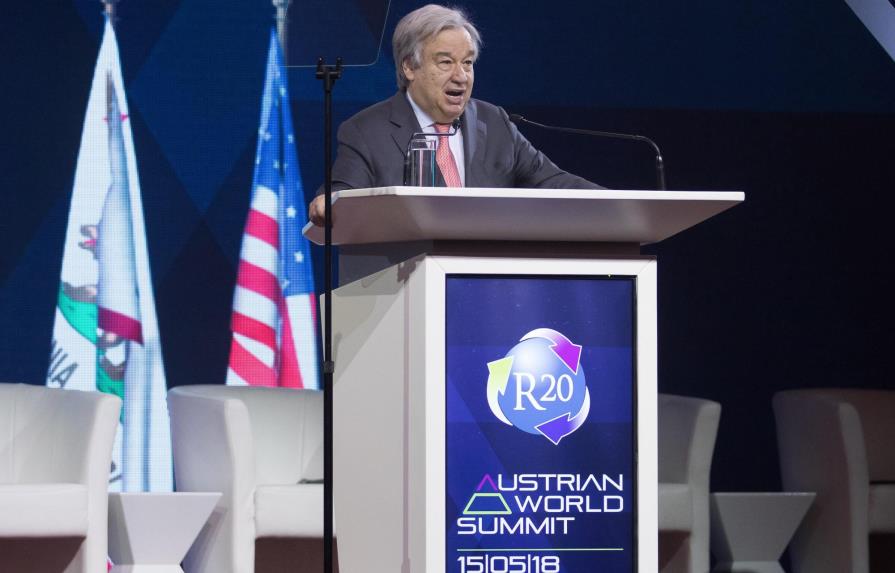 Guterres advierte de que el cambio climático es la peor amenaza para el mundo 